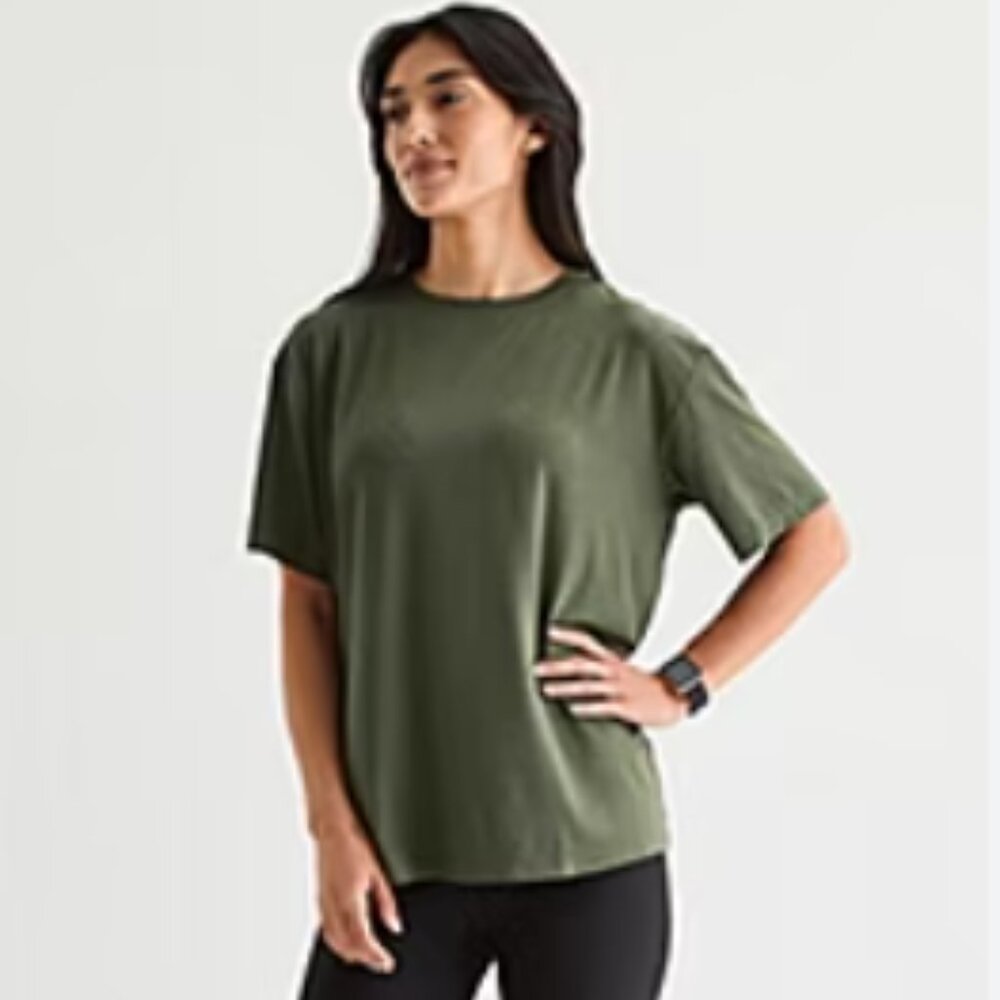 Gently Used Green 4X Top ST. Johns Bay==400